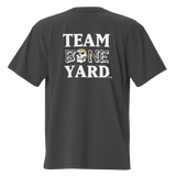 Team Boneyard - Stacked Logo -Heavyweight Tee in "Coal"