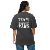 Team Boneyard - Stacked Logo -Heavyweight Tee in "Coal"