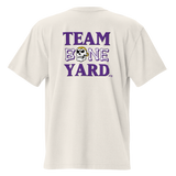 Team Boneyard - Stacked Logo - Heavyweight Tee in "Bone"