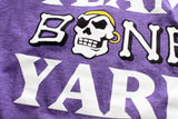 Team Boneyard - Stacked Logo- Super Soft Tee in Heather Purple