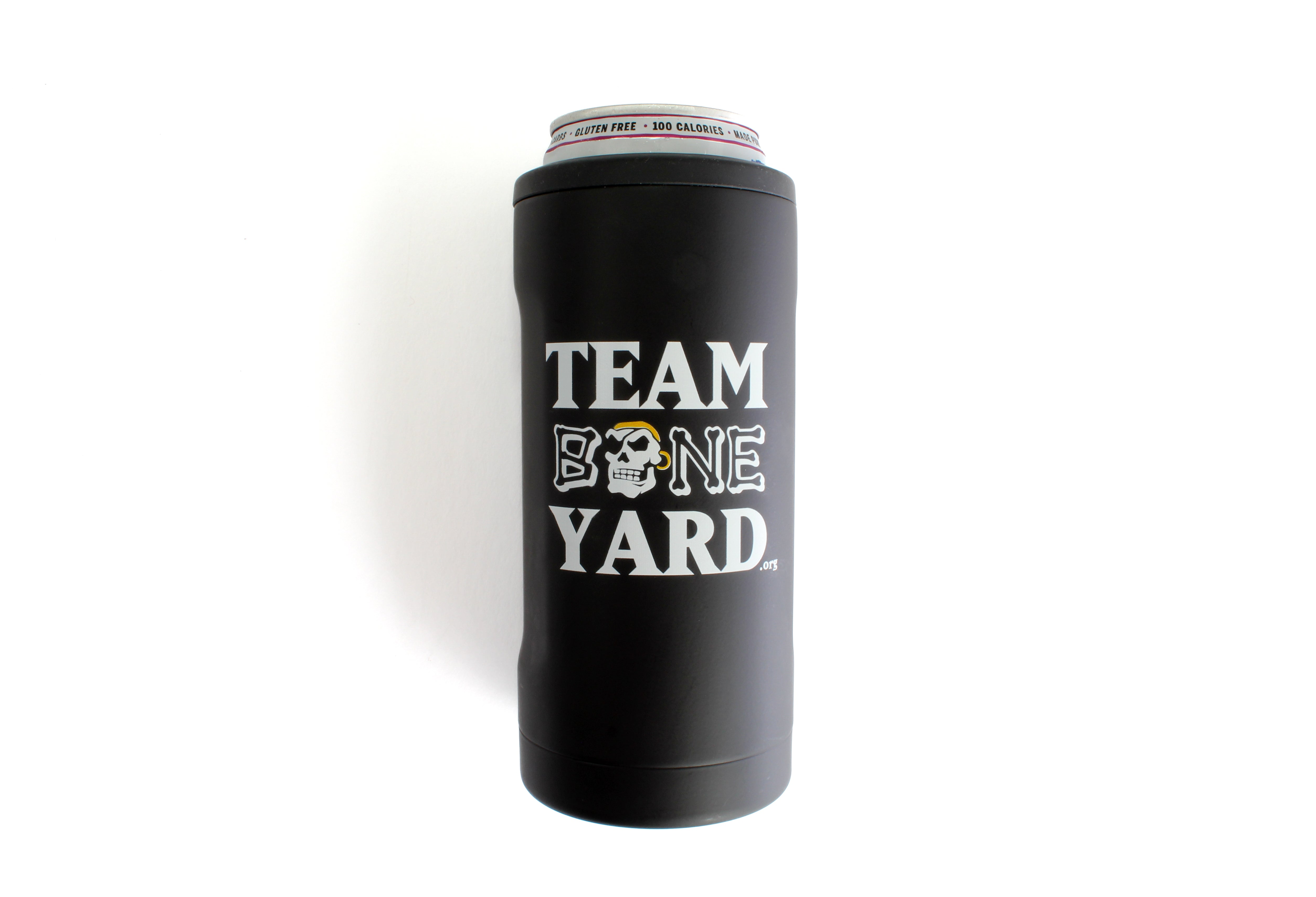 Team Boneyard BrüMate® Hopsulator Slim Can Cooler In Matte Black