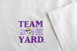 Team Boneyard - Burn the Boats - Heavyweight Tee in "Bone"