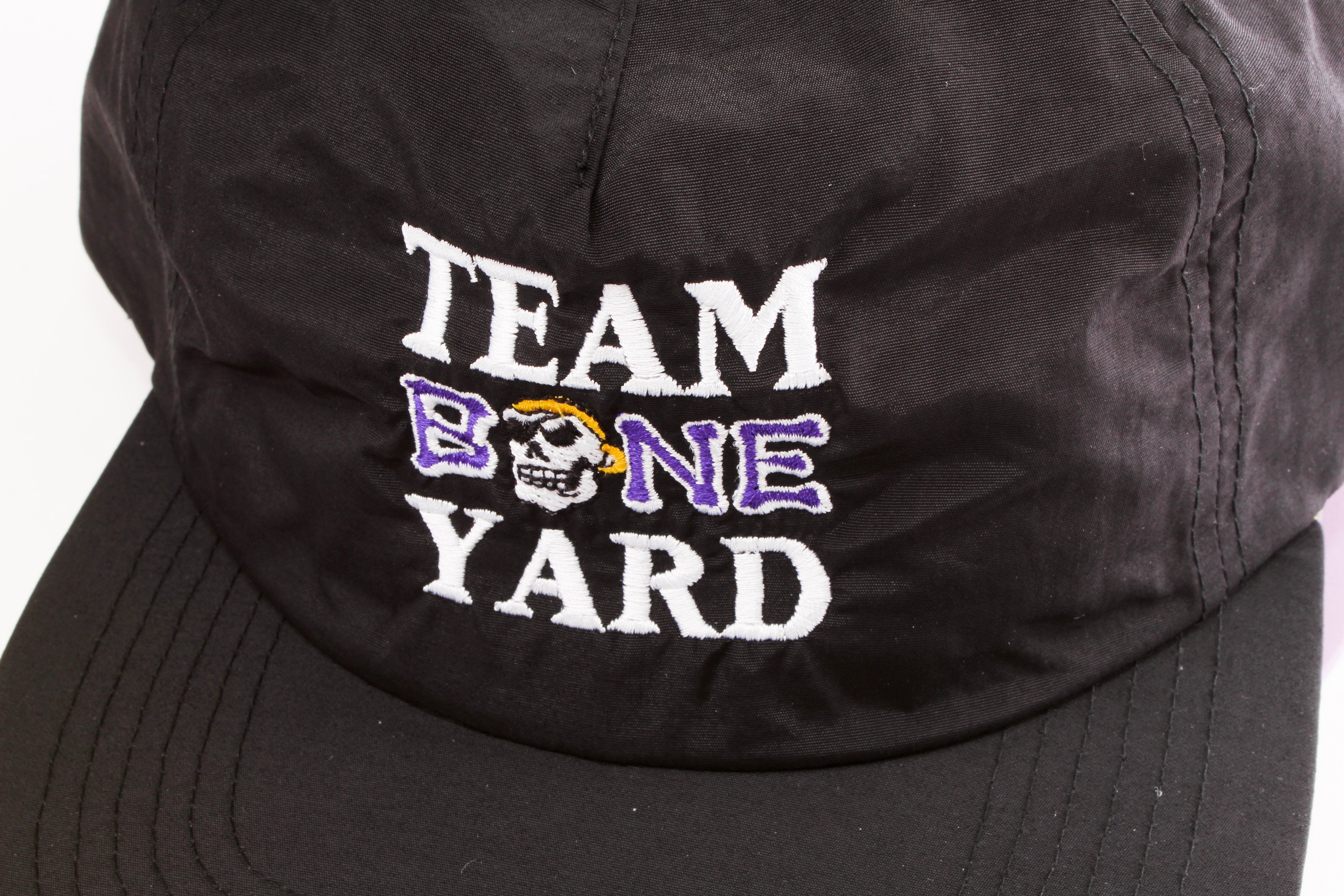 Team Boneyard - Stacked Logo - Nylon Summer Hat in Black