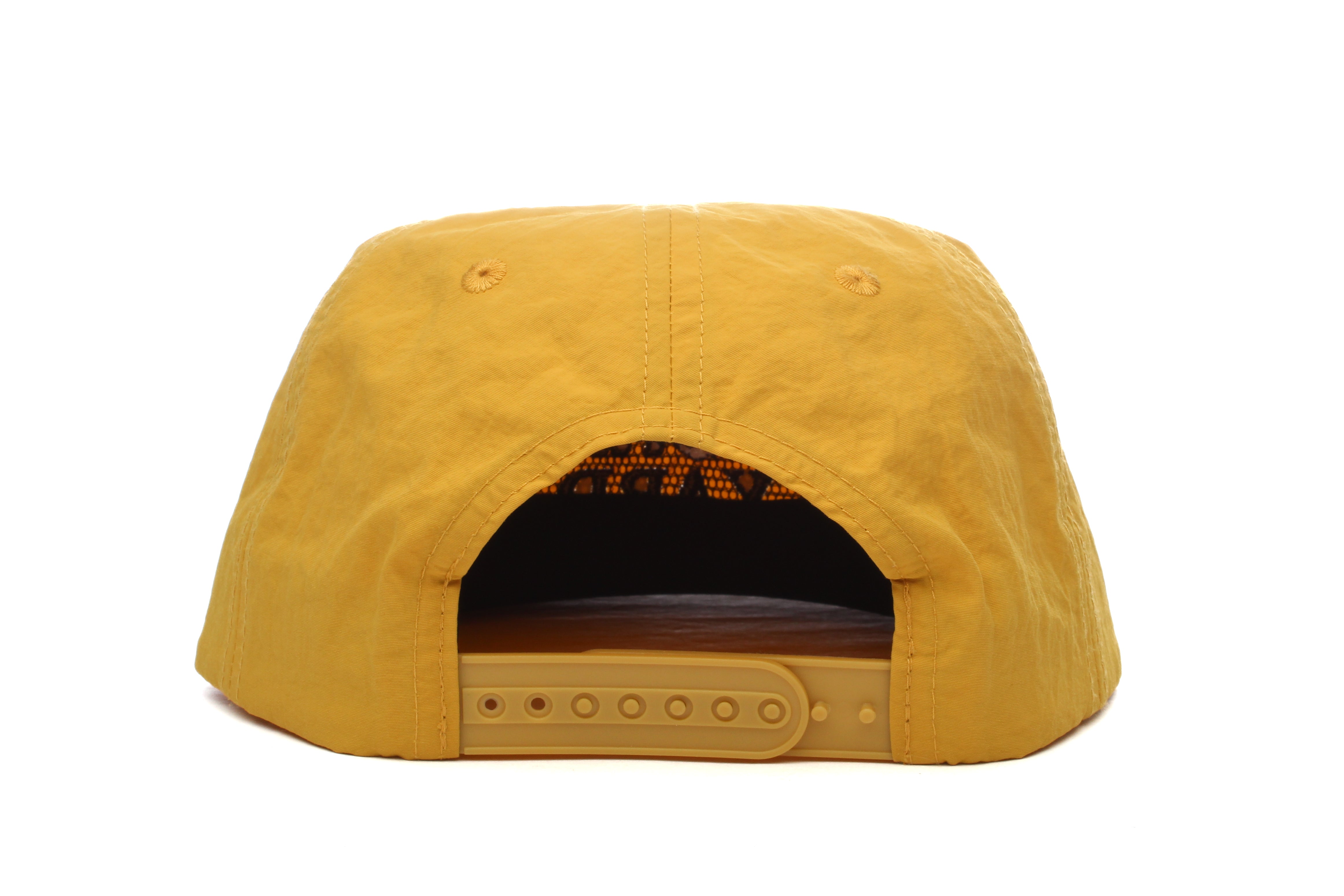 Team Boneyard - Stacked Logo - Nylon Summer Hat in Gold