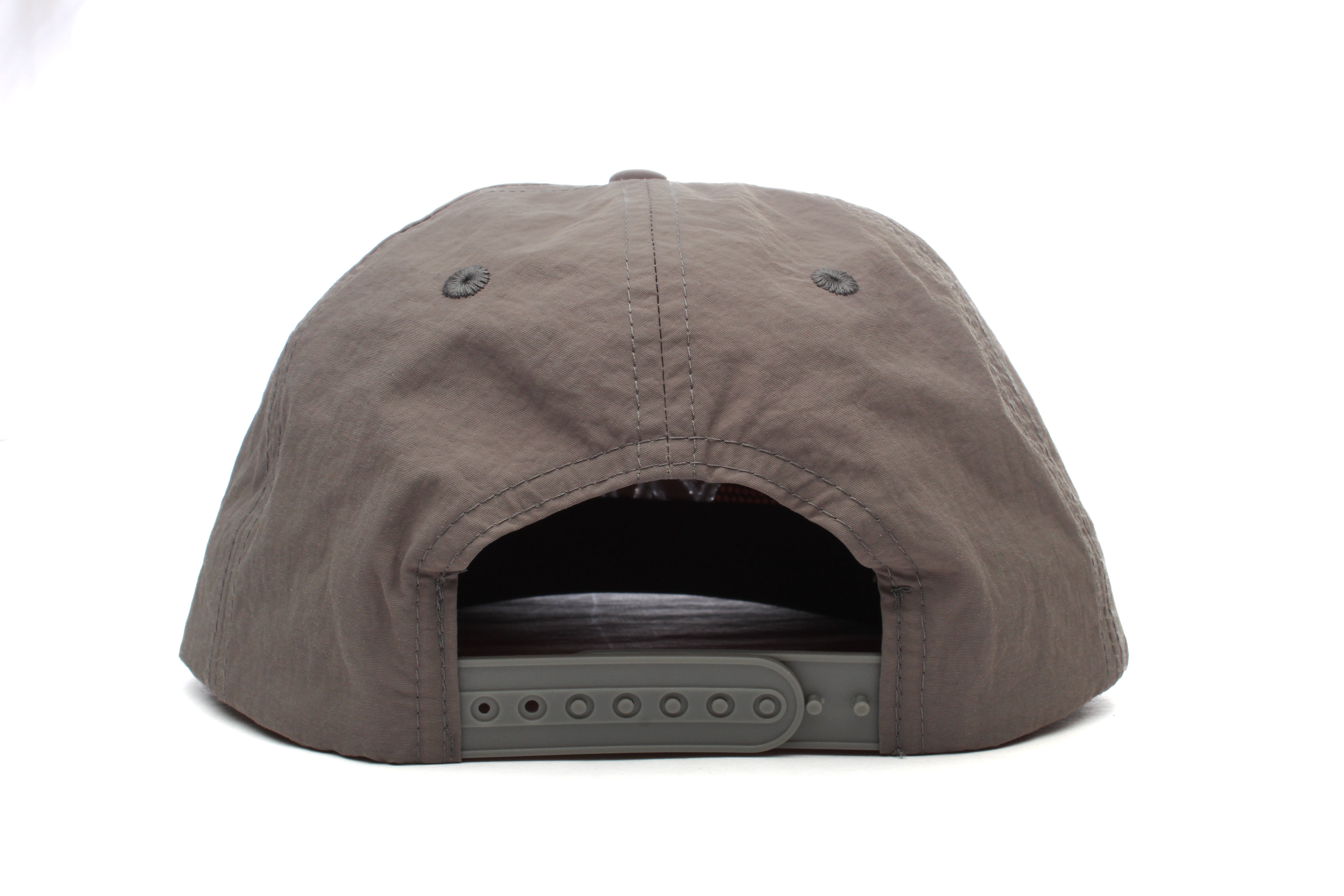 Team Boneyard - Stacked Logo - Nylon Summer Hat in Cool Grey