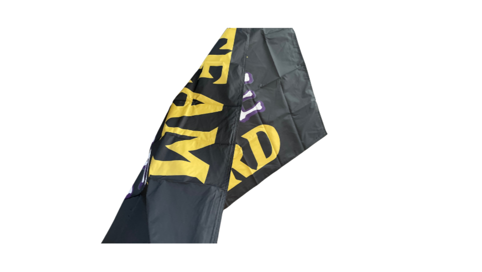 Team Boneyard 3FT x 5FT 2-Sided Black Flag