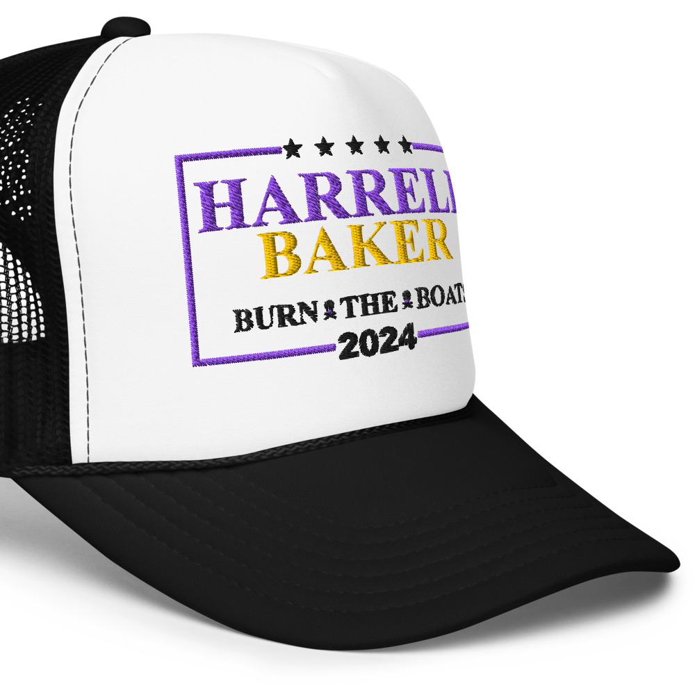 Harrell / Baker 2024 Otto Foam Trucker Hat
